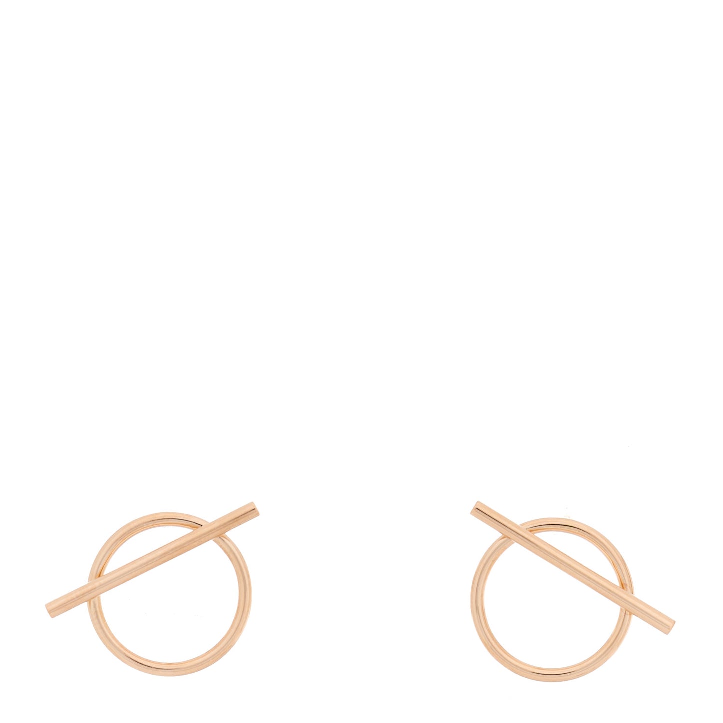 18K Rose Gold MM Echappee Earrings
