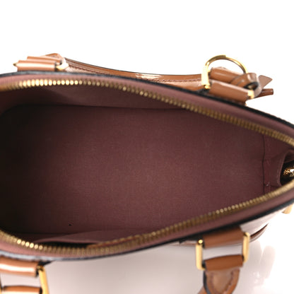 Louis Vuitton Vernis Alma BB Rose Velours 5 of 8