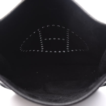 Hermes Taurillon Clemence Evelyne TPM Black 4 of 9
