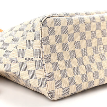 Louis Vuitton Damier Azur Neverfull MM 9 of 10