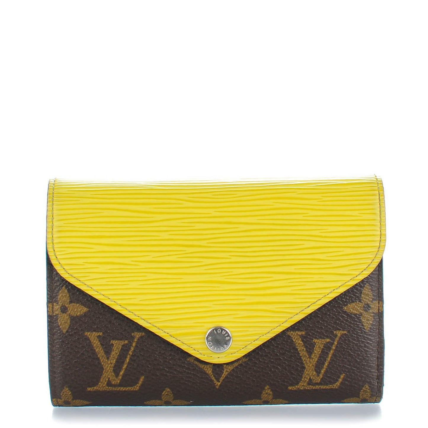 Epi Monogram Marie-Lou Compact Wallet Pistache