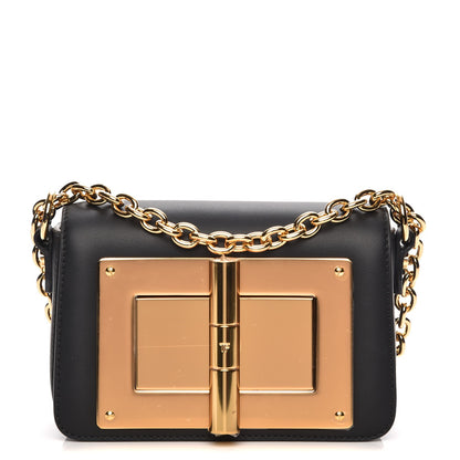 Tom Ford Calfskin Small Natalia Chain Bag Black 1 of 6