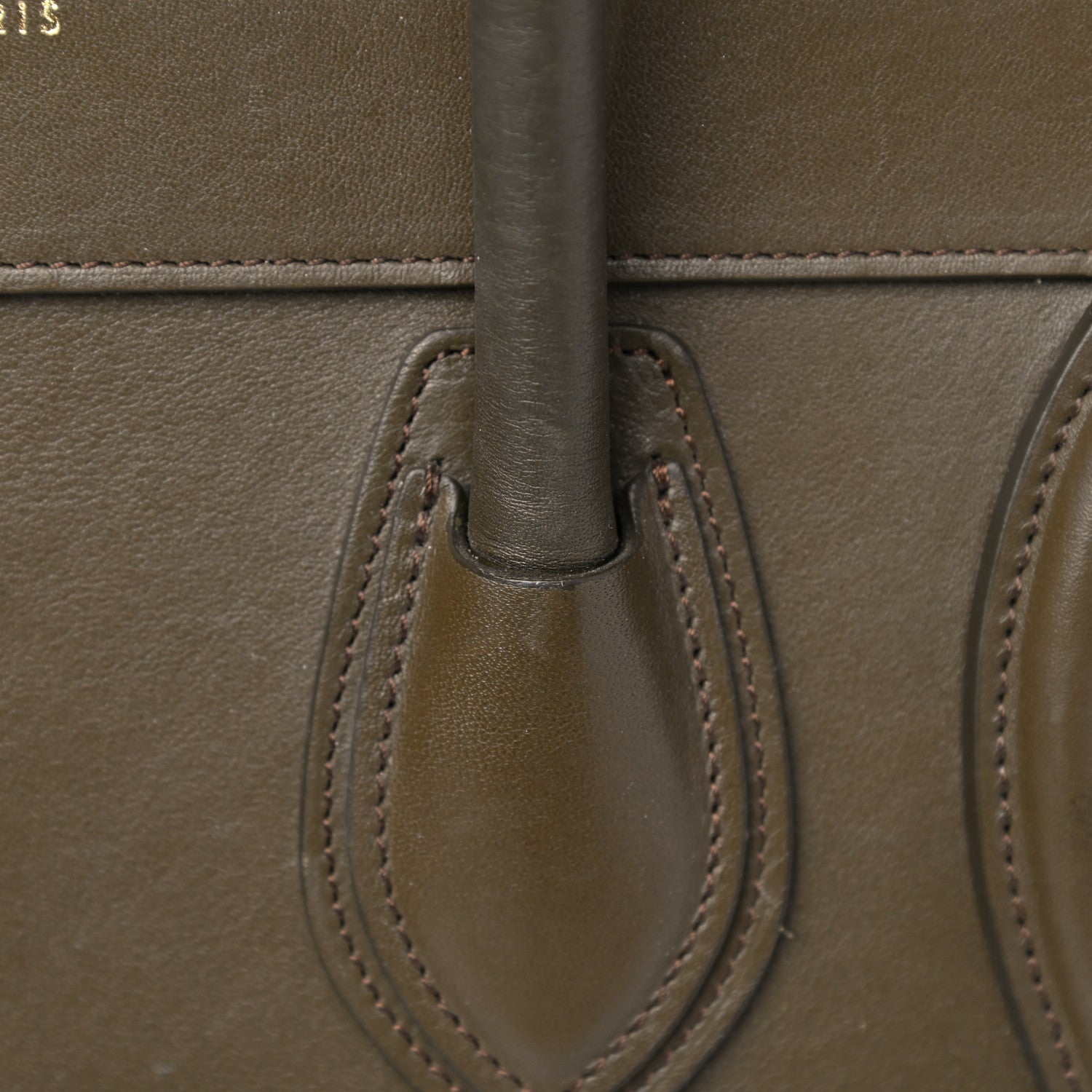 Celine Smooth Calfskin Micro Luggage Jungle 19 of 20