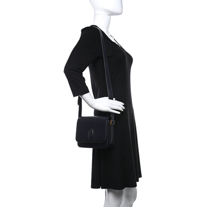 Saint Laurent Calfskin Le 61 Shoulder Bag Navy 3 of 9