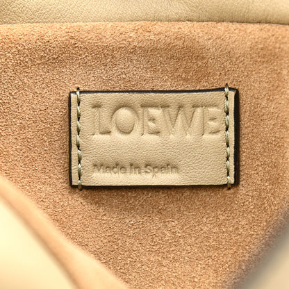 Loewe Calfskin Mini Flamenco Knot Clutch Clay Green 6 of 9