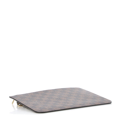 Louis Vuitton Damier Ebene Neverfull MM GM Pochette Rose Ballerine 4 of 9