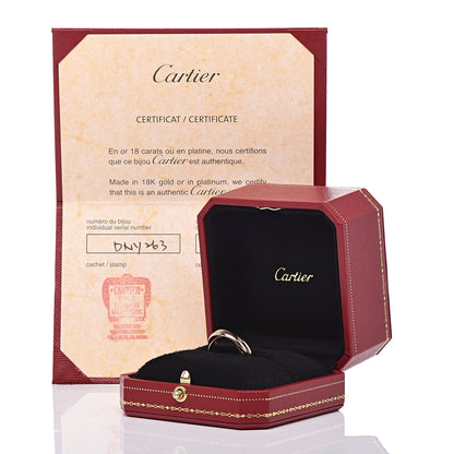 Cartier 18K Pink Gold Small Trinity Ring 54 6.75 6 of 6