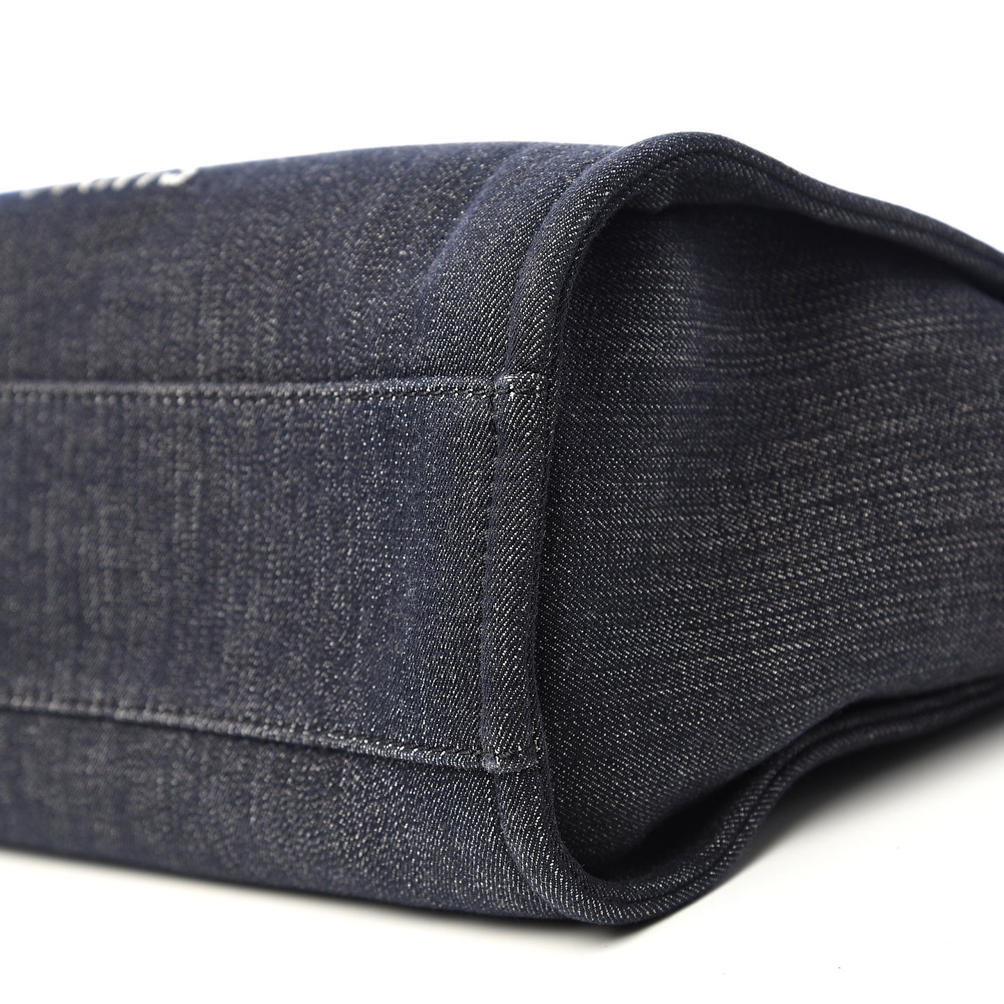 Denim Small Deauville Tote Dark Blue