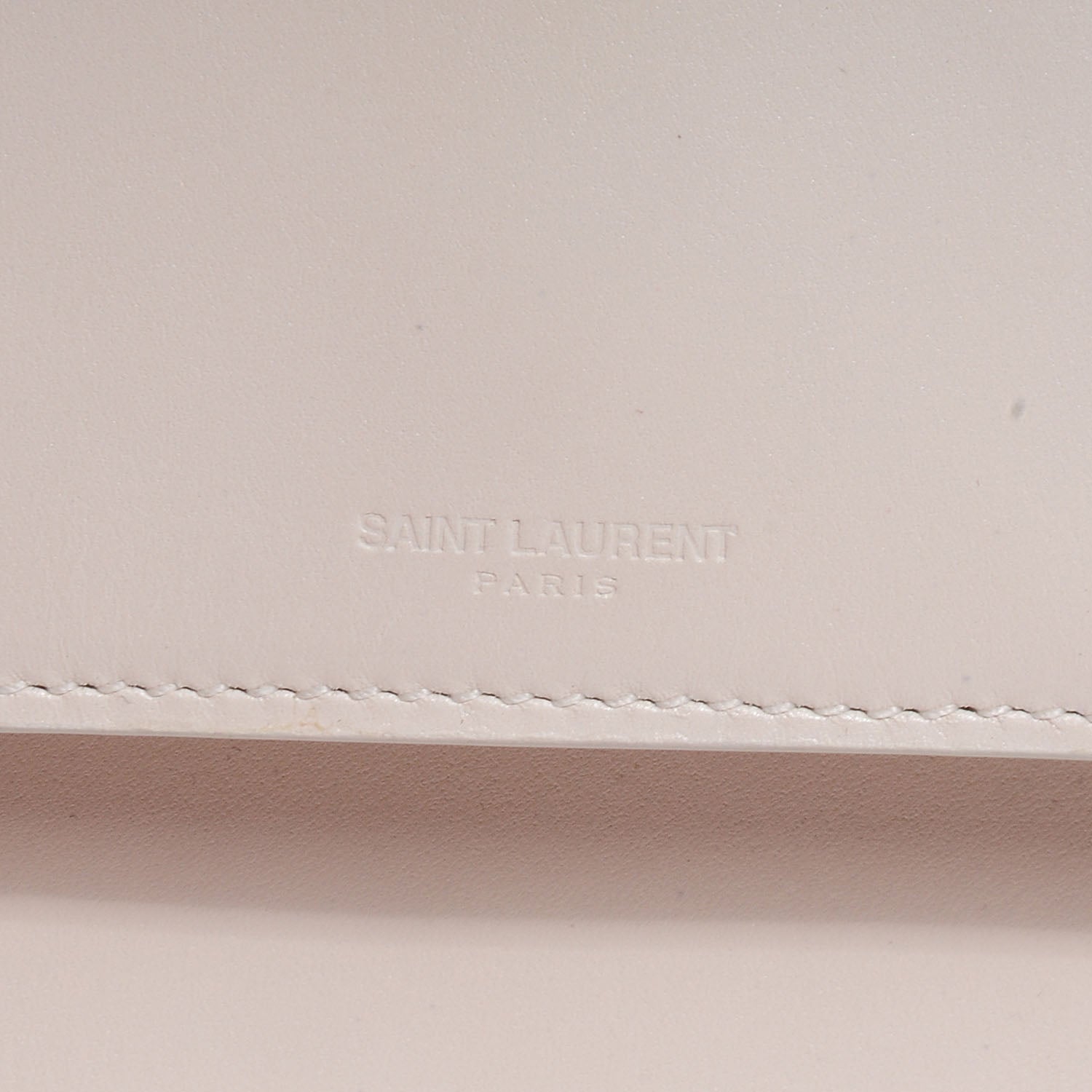 Saint Laurent Leather Mini Betty Ivory 5 of 10