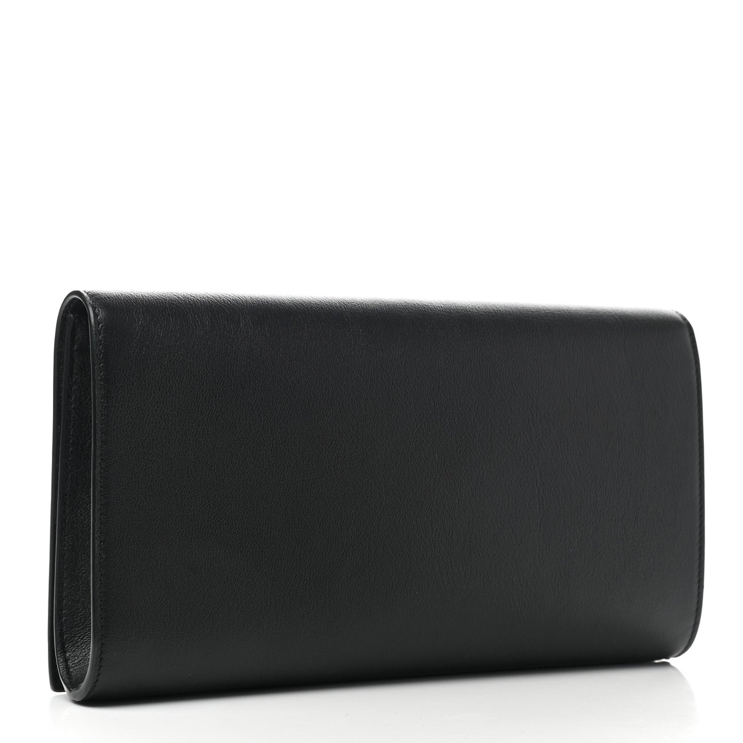 Calfskin Monogram Large Belle De Jour Clutch Black