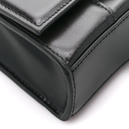 Balenciaga Shiny Box Calfskin Hourglass Chain Bag Black 9 of 10