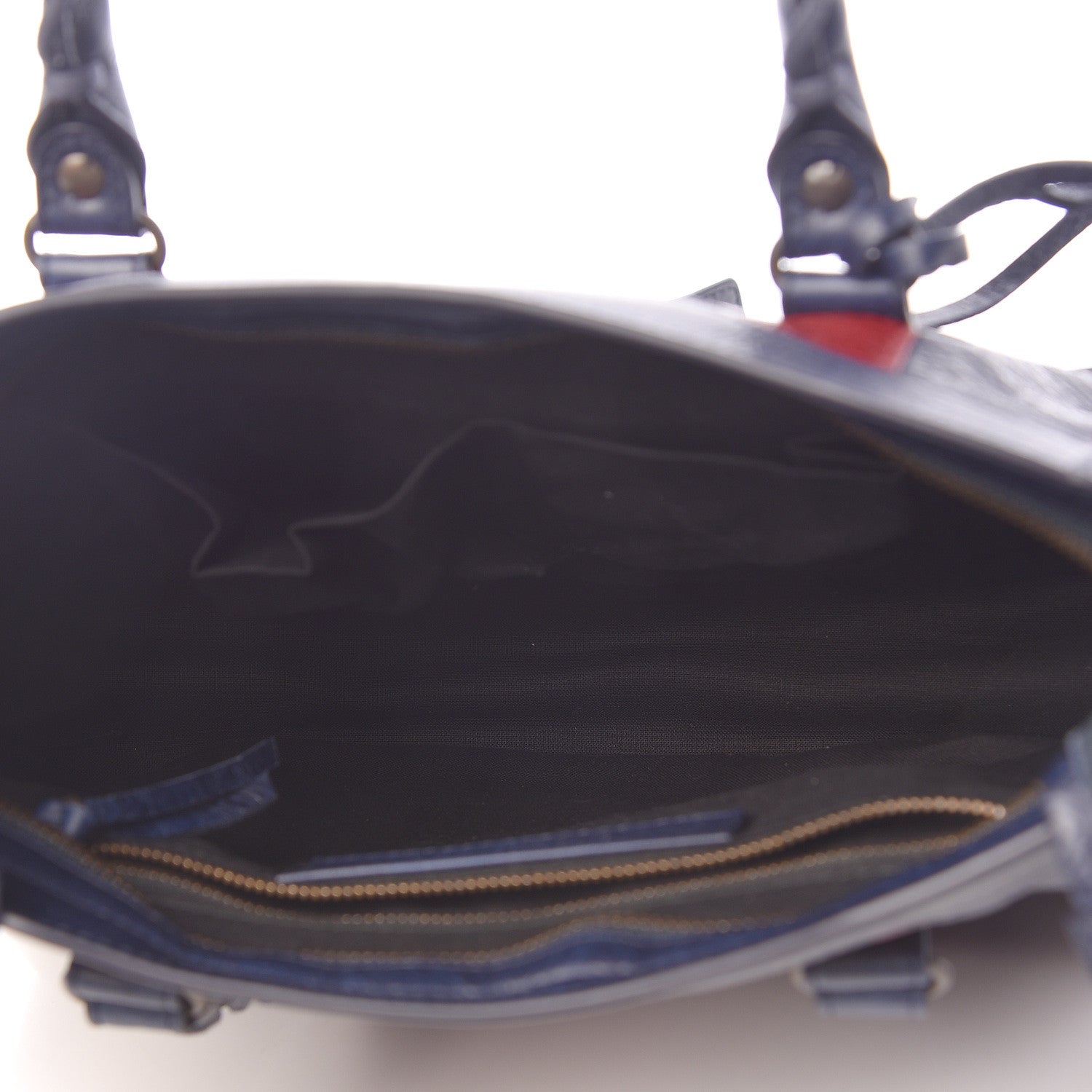 Balenciaga Veau Arena Multicolore Classic Hardware S City Bleu Nuit Rouge 5 of 10