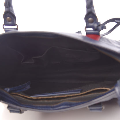 Balenciaga Veau Arena Multicolore Classic Hardware S City Bleu Nuit Rouge 5 of 10