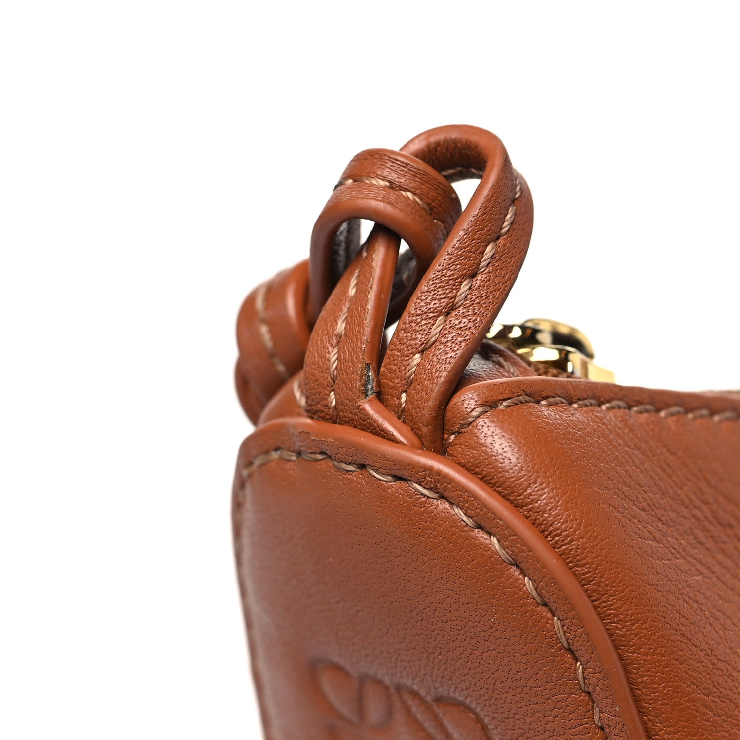 Loewe Calfskin Mini Hammock Hobo Tan 11 of 13