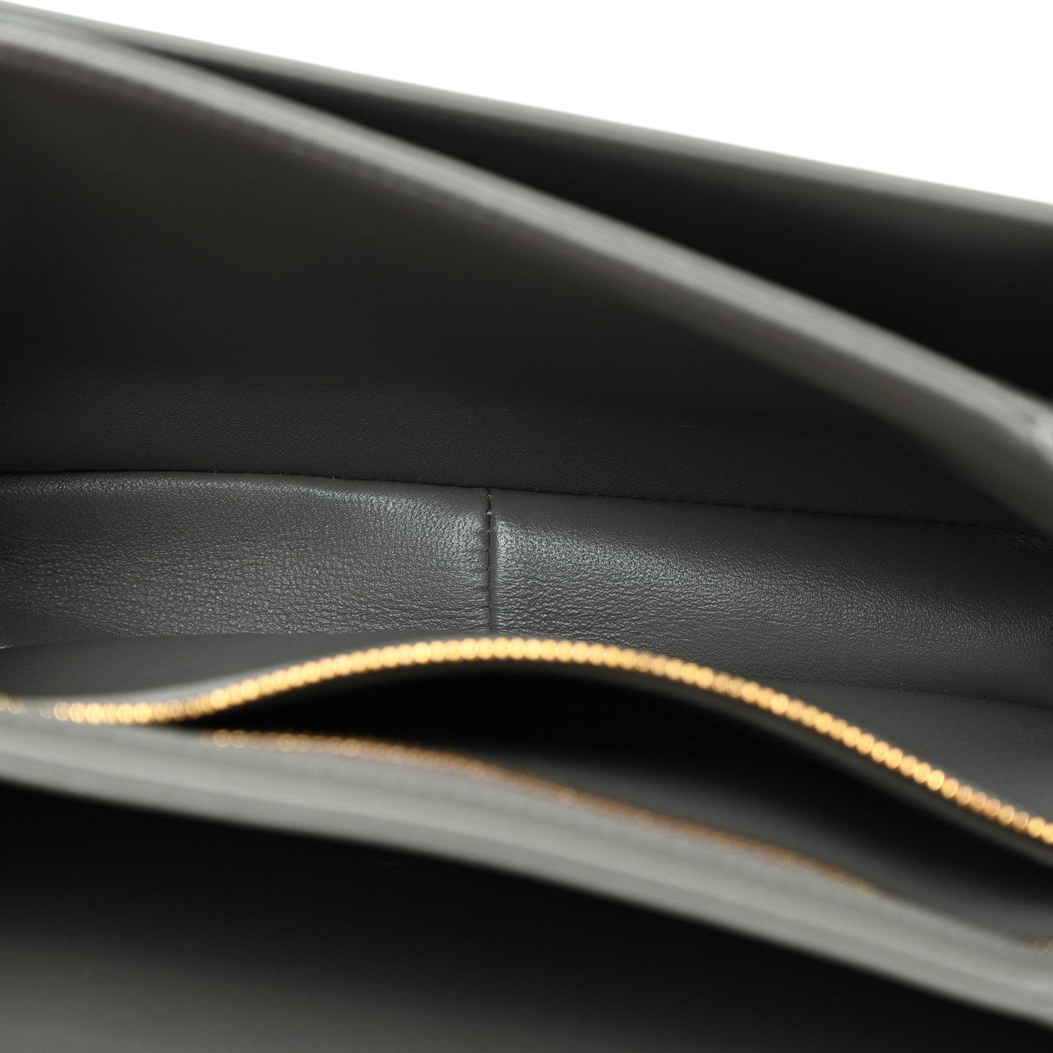 Celine Shiny Calfskin Medium Triomphe Pebble 4 of 10
