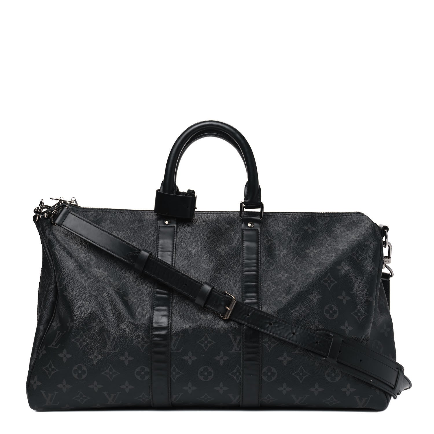 Louis Vuitton Monogram Eclipse Keepall Bandouliere 45 1 of 14