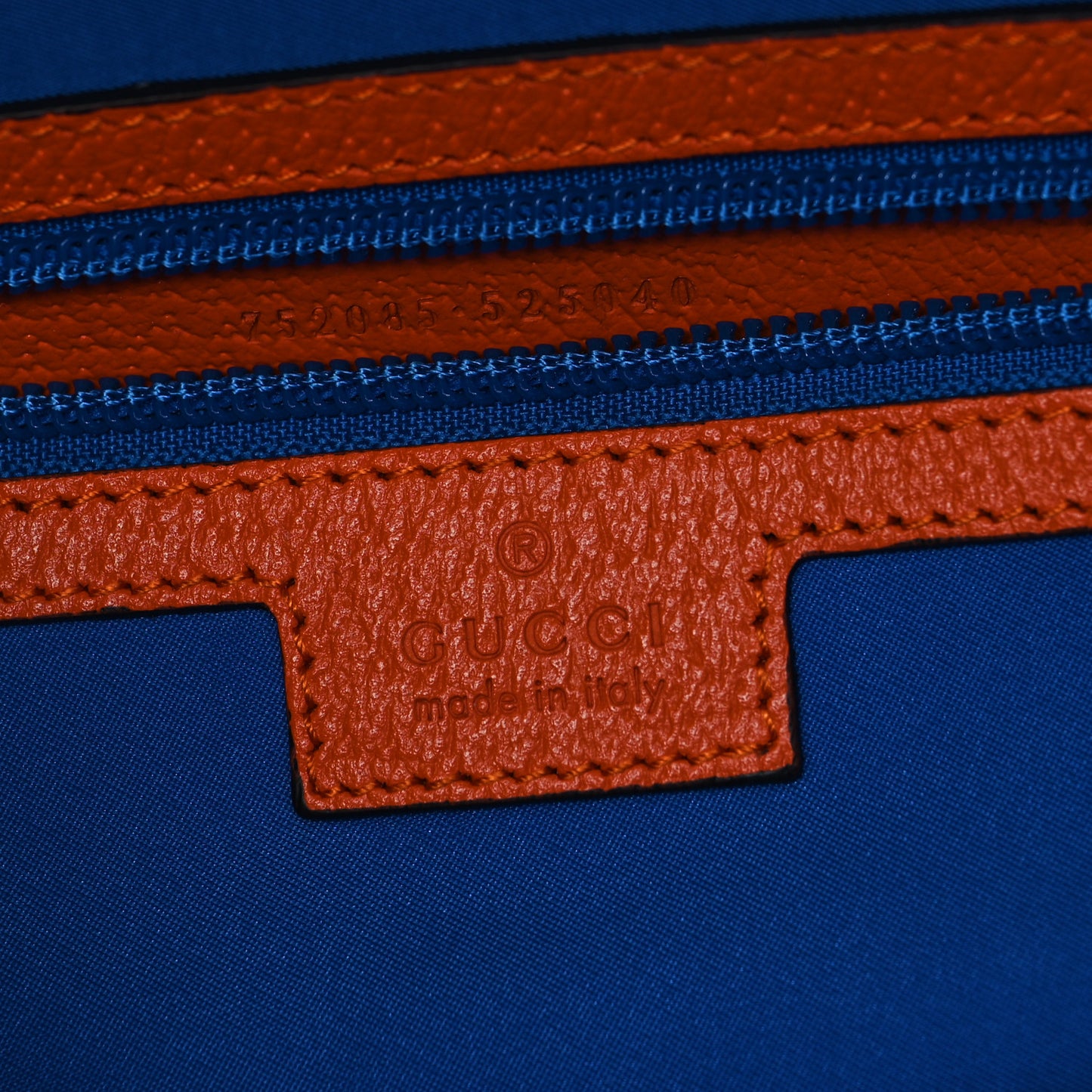Jersey GG Monogram All Over Pan Sport Double Buckle Backpack  Blue Multicolor
