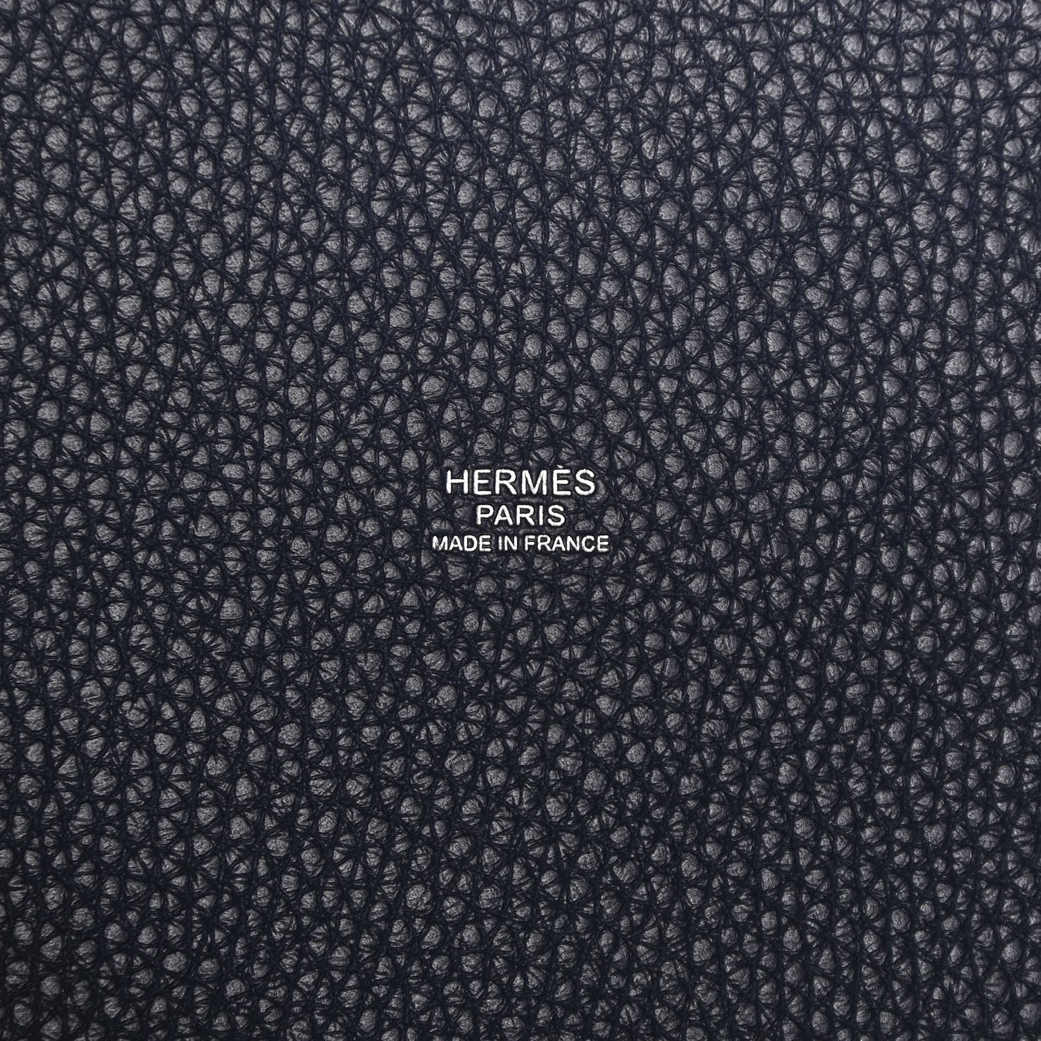 Hermes Taurillon Clemence Swift Eclat Picotin Lock 22 MM Bleu Nuit Bleu Electrique 6 of 12