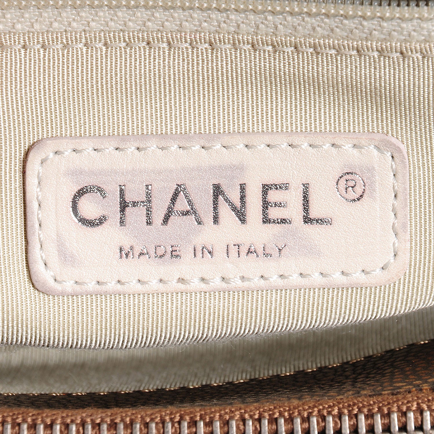 Chanel Caviar Timeless CC Shopping Tote Bronze 6 of 7