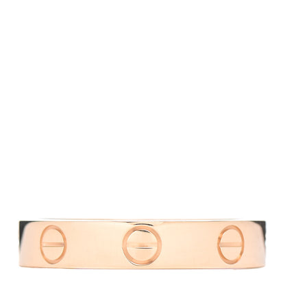 Cartier 18K Yellow Gold 3.5mm LOVE Wedding Band Ring 52 6 1 of 6