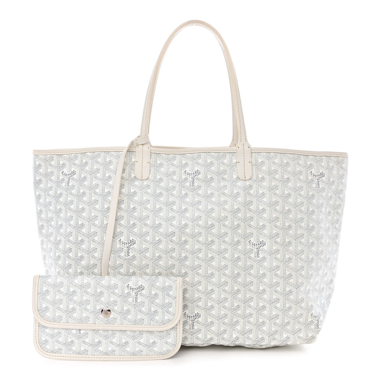 Goyard Goyardine Saint Louis PM White 1 of 15