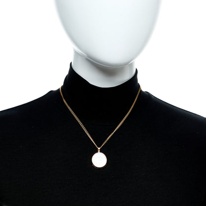 Chopard 18K Rose White Gold Diamond Happy Spirit Three-Ring Pendant Necklace 2 of 7