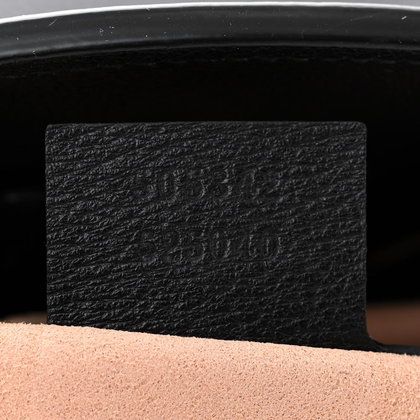 Grained Calfskin Web Crystal Butterfly Stripe Medium Totem Top Handle Bag Black