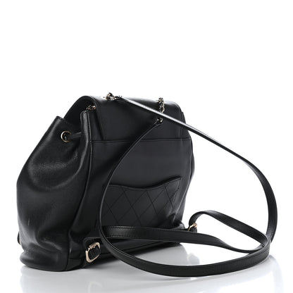 Chanel Caviar Quilted Business Affinity Backpack Black 3 of 12