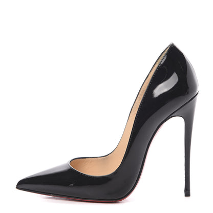 Christian Louboutin Patent So Kate 120 Pumps 35.5 Black 1 of 11