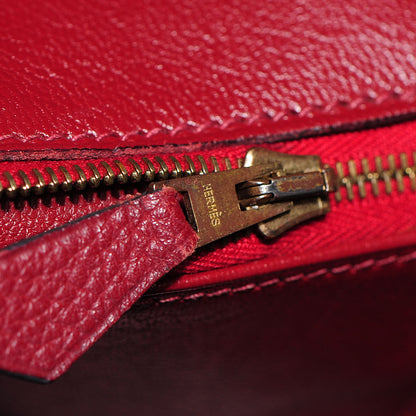 Hermes Fjord Birkin 35 Rouge H 24 of 27