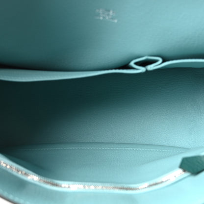 Hermes Taurillon Clemence Verso Jypsiere 31 Malachite Bleu Atoll 5 of 10