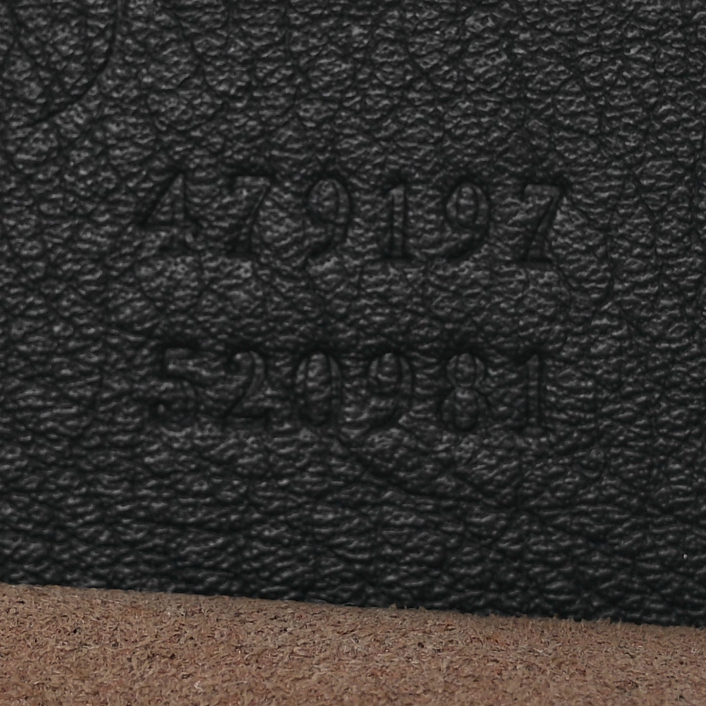 GG Supreme Monogram Medium Padlock Tote Black