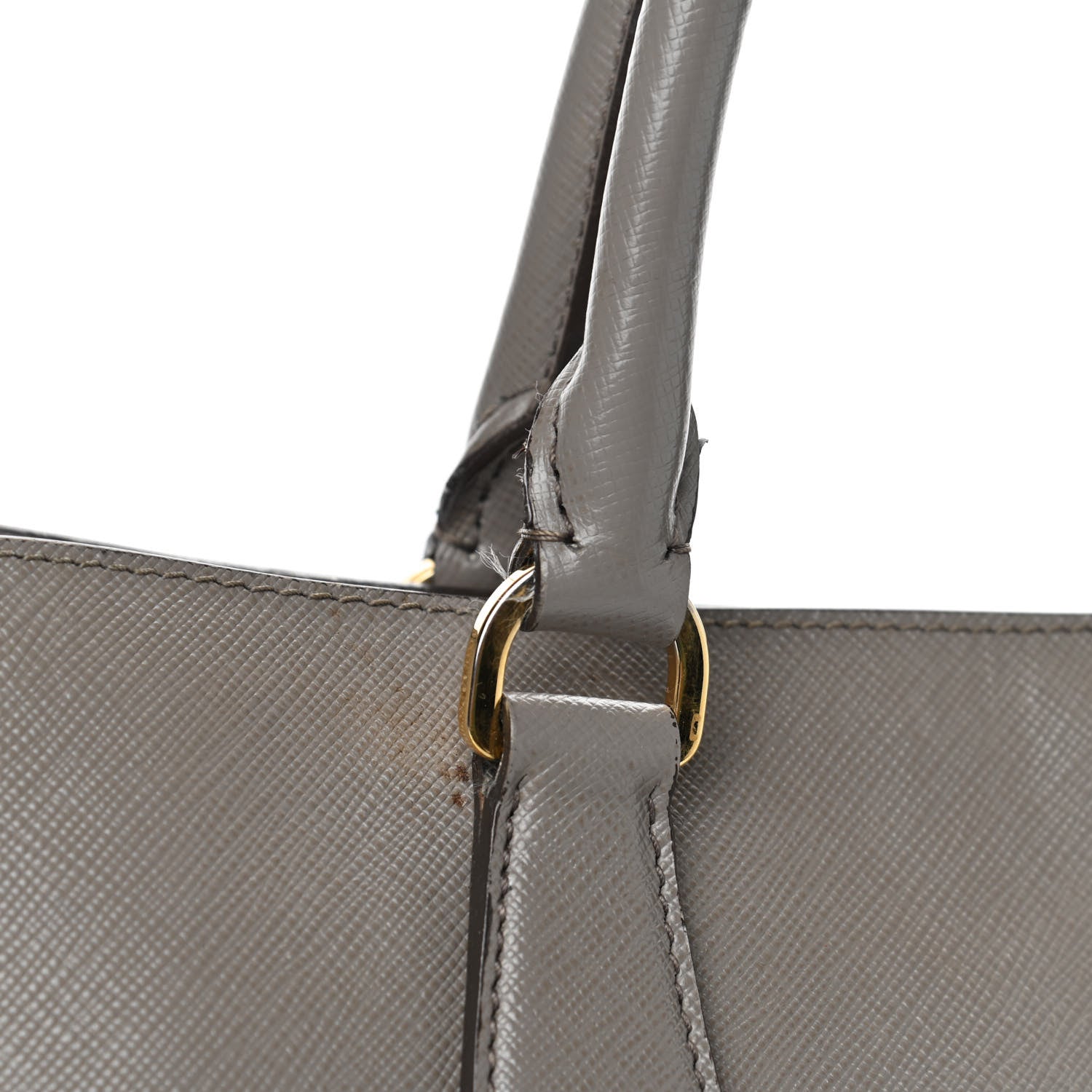 Prada Saffiano Lux Large Tote Argilla 6 of 7