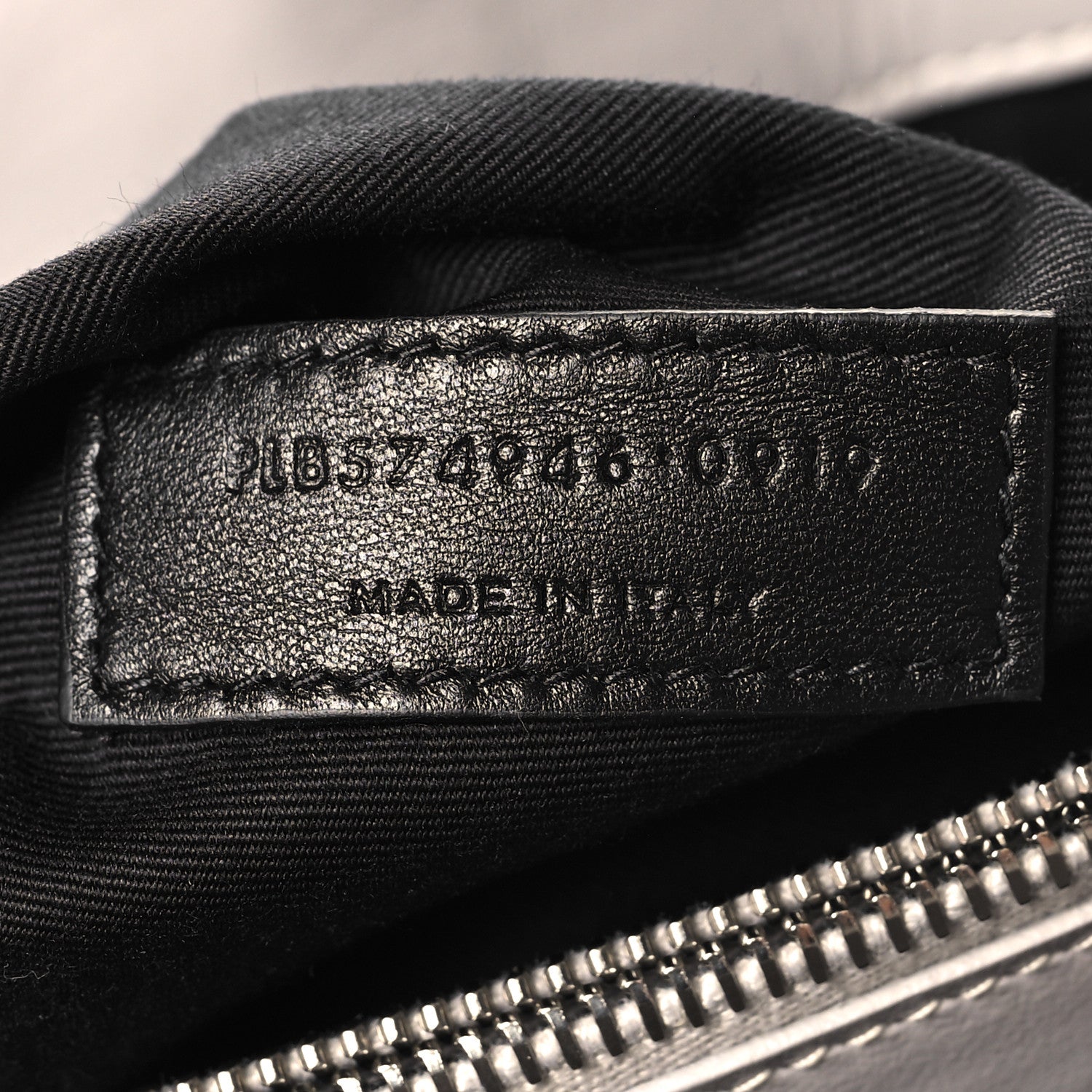 Saint Laurent Calfskin Y Quilted Monogram Medium Loulou Chain Satchel Granite 7 of 12