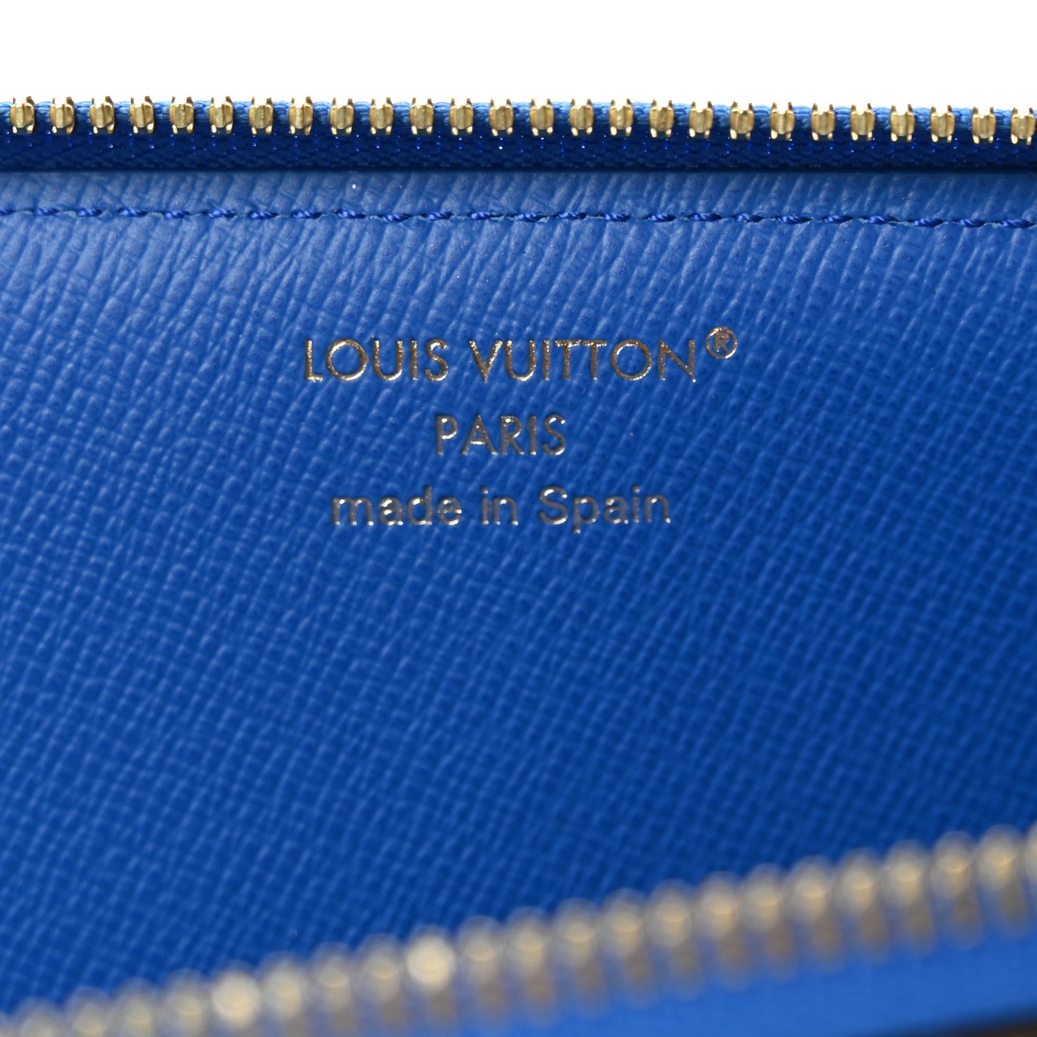 Louis Vuitton Monogram Charlotte Pencil Pouch Blue 6 of 6
