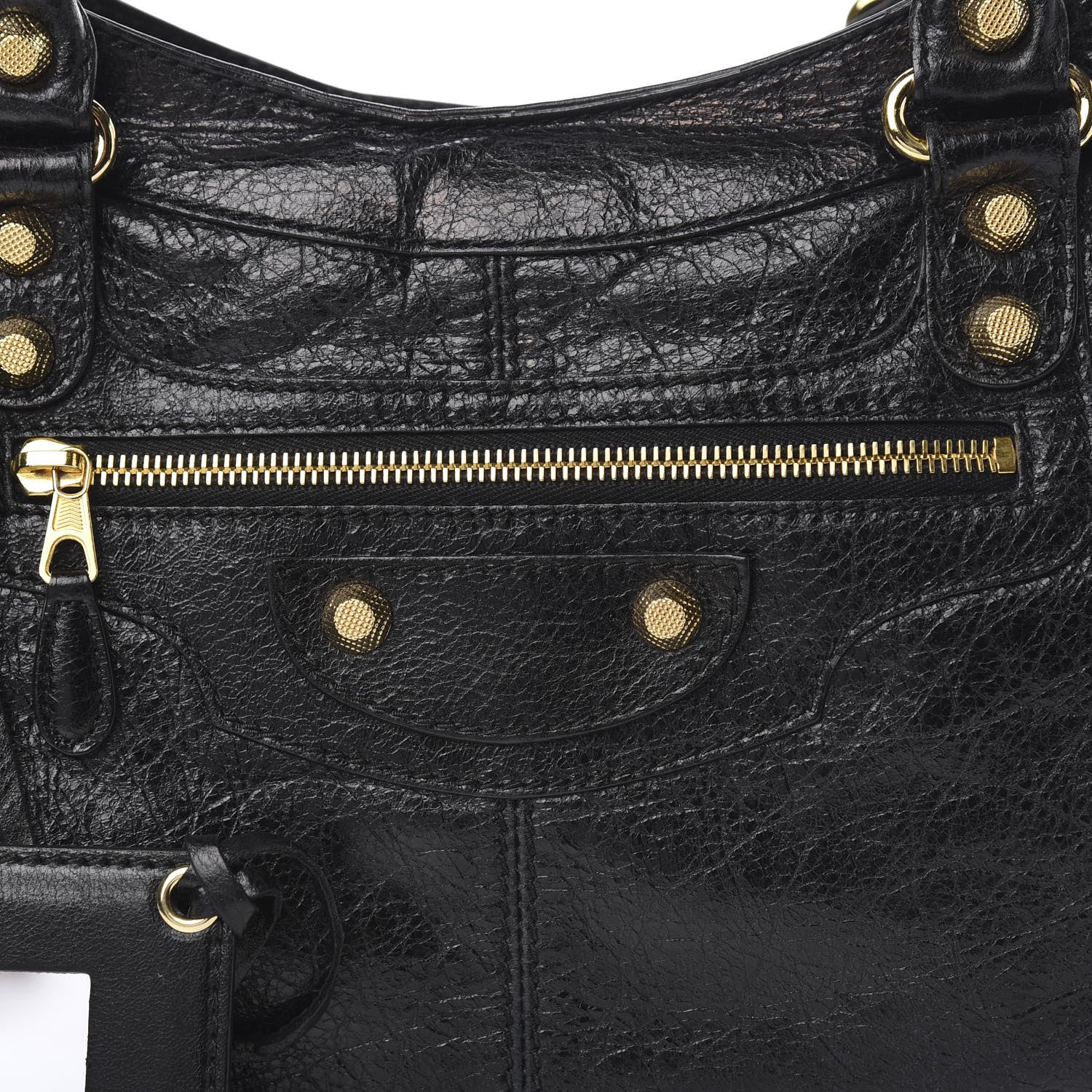 Balenciaga Agneau Giant 12 Gold Hardware Part Time Black 10 of 10