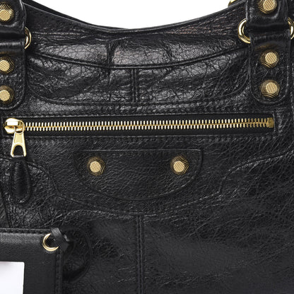 Balenciaga Agneau Giant 12 Gold Hardware Part Time Black 10 of 10