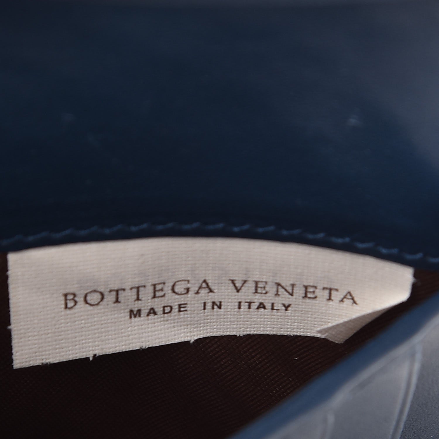 Bottega Veneta Intrecciato VN Card Case Blue 7 of 8