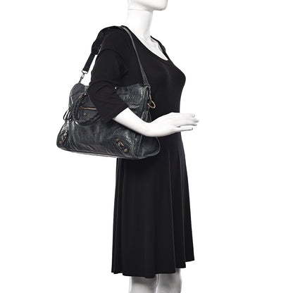 Balenciaga Agneau Giant 12 Rose Gold Hardware City Dark Night 2 of 10
