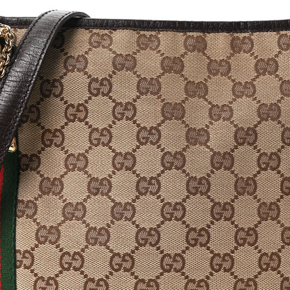 Gucci Monogram Web Jolicoeur Charms Messenger Dark Brown 8 of 10