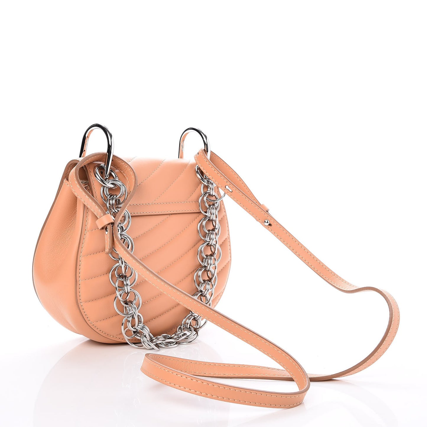 Calfskin Quilted Mini Drew Bijou Shoulder Bag Blushy Pink