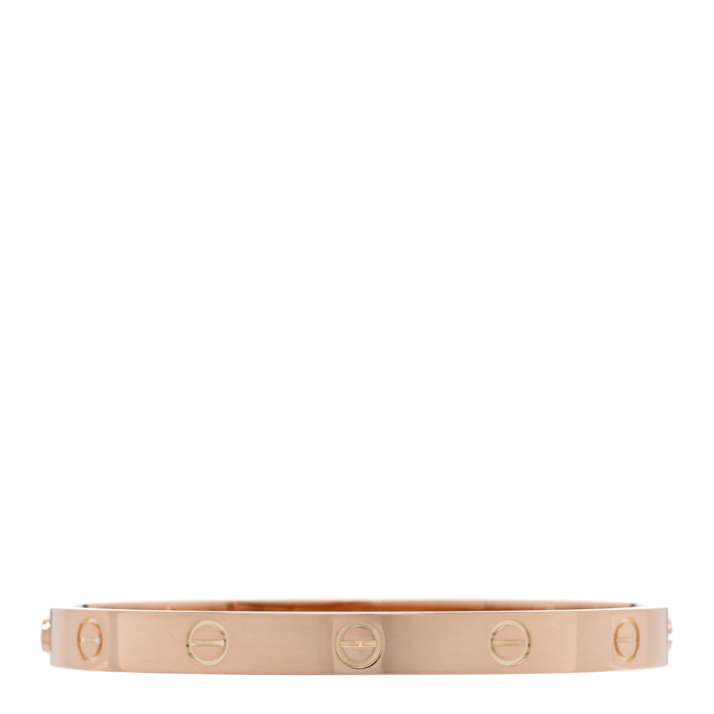 18K Pink Gold LOVE Bracelet 17