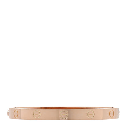 Cartier 18K Pink Gold LOVE Bracelet 17 2 of 7