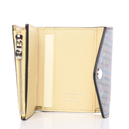 Louis Vuitton Monogram LV Pop Zoe Wallet Blue 5 of 6