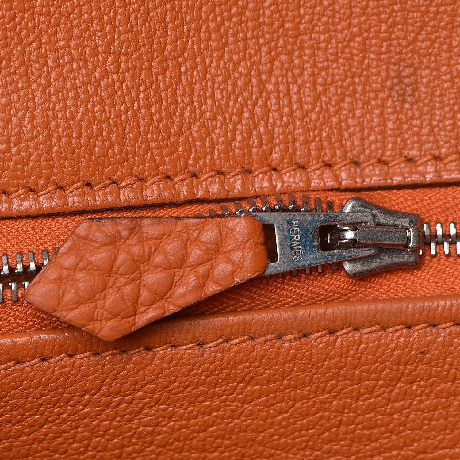 Hermes Togo Birkin 35 Orange 18 of 36