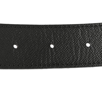 Louis Vuitton Calfskin Monogram 30mm LV Initiales Reversible Belt 85 34 Black 3 of 6