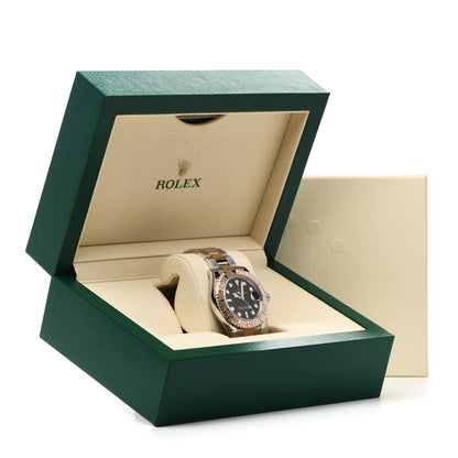 Rolex Stainless Steel 18K Everose Gold 40mm Yacht-Master Watch Black 126621 5 of 5