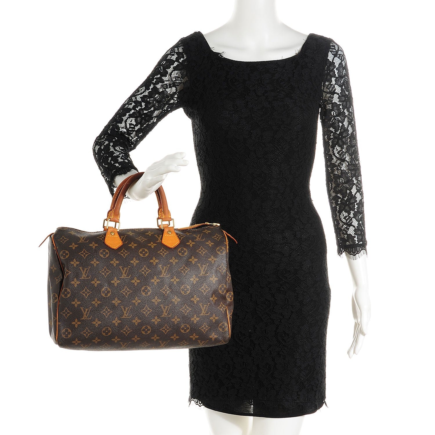 Louis Vuitton Monogram Speedy 35 2 of 7