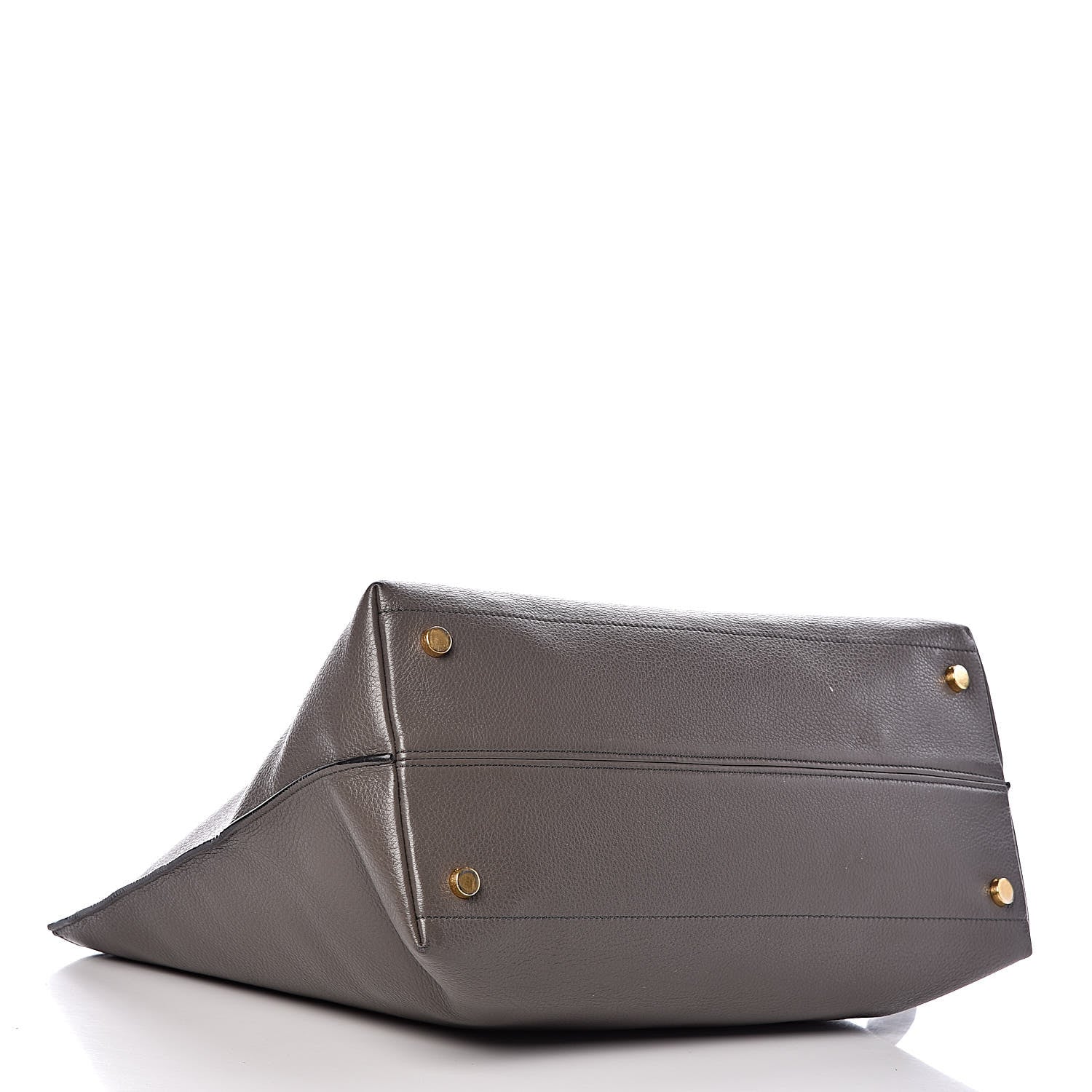 Tom Ford Grained Calfskin Alix Padlock Zip Tote Graphite 5 of 12