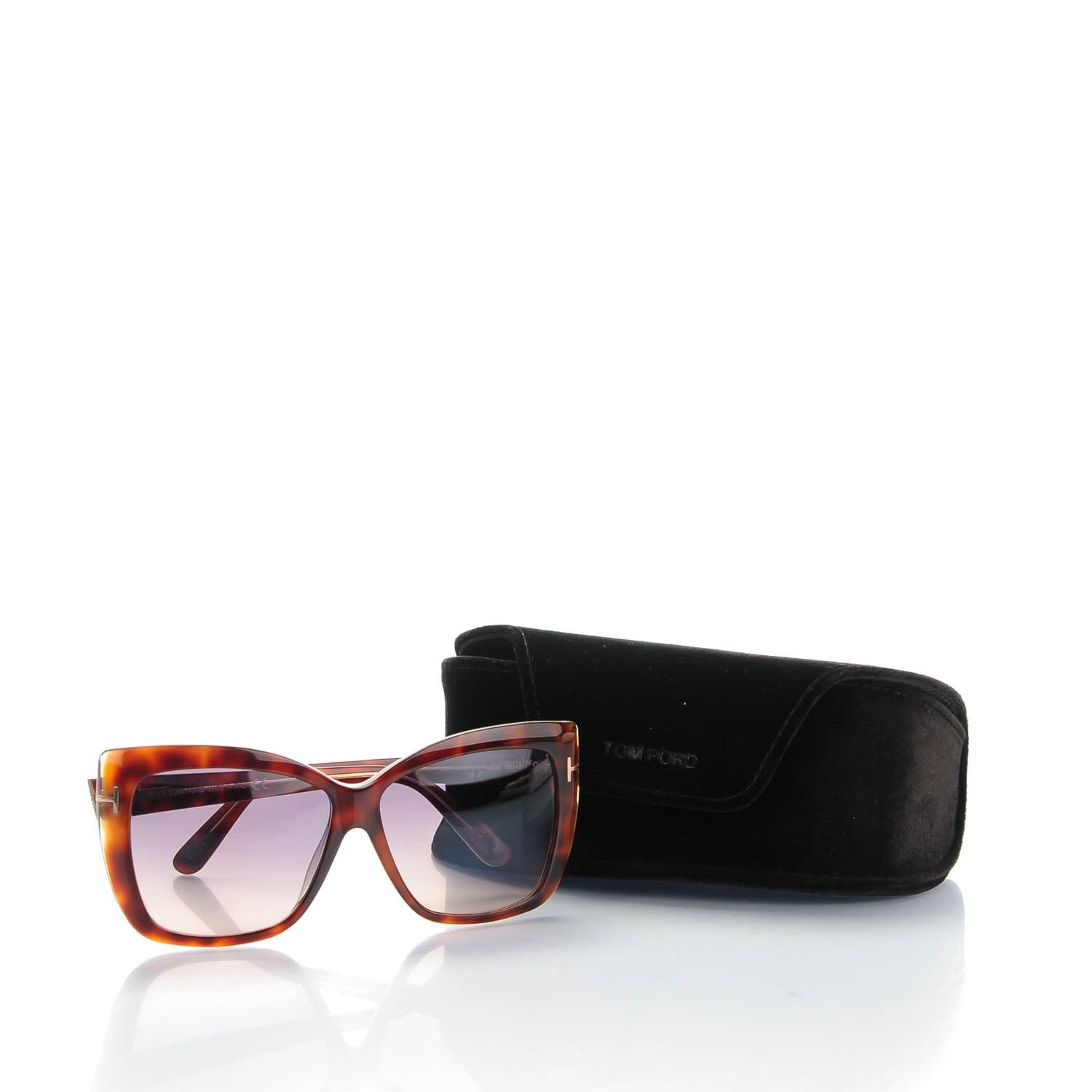 Tom Ford Irina TF390 Sunglasses Tortoise 6 of 6